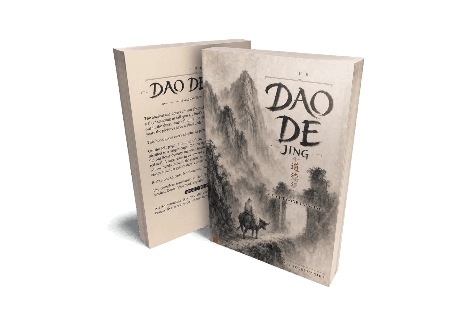 Dao De Jing in Eighty-One Paintings — front and back book covers